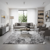 Covor Monaco, Gri/Antracit, Living, Dormitor, Modern - LZ169