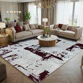 Covor Milano Picaso, Crem/Bordo, Living, Dormitor, Modern