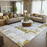 Covor Milano Picaso, Crem/Galben, Living, Dormitor, Modern