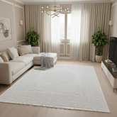 Covor Porto, Crem/Crem Antracit, Living, Dormitor, Modern -A786A