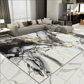 Covor Elisa, Gold/Gri, Living, Dormitor, Modern - A112B