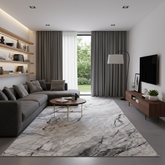 Covor Monaco, Gri/Antracit, Living, Dormitor, Modern - LZ203