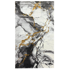 Covor Elisa, Gold/Gri, Living, Dormitor, Modern - A112B