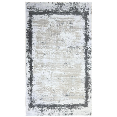 Covor Milano Kenar, Crem/Gri, Living, Dormitor, Modern