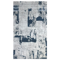 Covor Milano Picaso, Crem/Albastru, Living, Dormitor, Modern