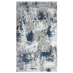 Covor Milano Galaxy, Crem/Albastru, Living, Dormitor, Modern