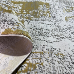 Covor Milano Picaso, Crem/Galben, Living, Dormitor, Modern