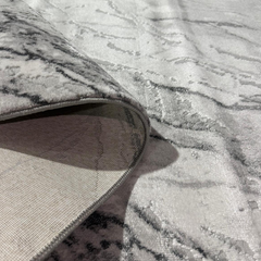 Covor Monaco, Gri/Antracit, Living, Dormitor, Modern - LZ203