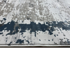 Covor Milano Kenar, Crem/Albastru, Living, Dormitor, Modern