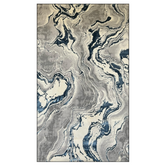 Covor Buse Galaxy, Albastru Regal , Living, Dormitor, Modern