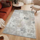 Covor Anemon,Cream Silver, Living, Dormitor, Modern -T014A