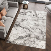 Covor CORFU,WHITE V.GREY ,Living, Dormitor, Modern -T160A