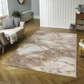 Covor Marmara Gresie Beige Gold
