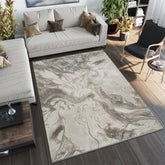 Covor Anemon,L.Beige L.Grey, Living, Dormitor, Modern -F248A