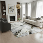 COVOR MAİSON ELYSEE 14845D GREY YELLOW ,Living, Dormitor, Modern