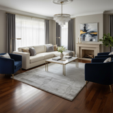 COVOR RABBIT,PUFOS L.GREY ,Living, Dormitor, Modern