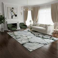 COVOR OASİS 14847D GREY GREEN ,Living, Dormitor, Modern