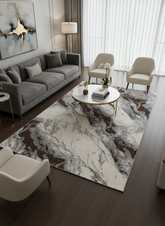 Covor Volga, Maro,Living, Dormitor, Modern -8443A