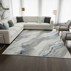 COVOR VELORA 9784A D.BLUE ,Living, Dormitor, Modern