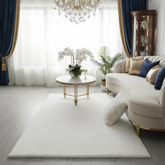 COVOR RABBIT,PUFOS WHITE ,Living, Dormitor, Modern