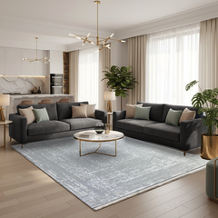 Covor Vienna, Crem/Gri , Living, Dormitor, Modern A787B