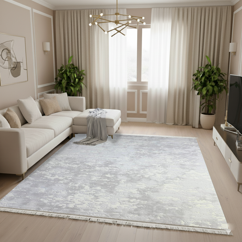 Covor Porto, Crem/Bej , Living, Dormitor, Modern -1242E