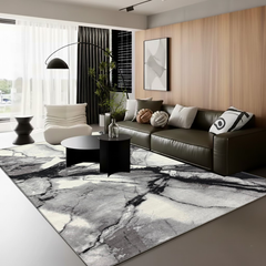 Covor Nisa, Antracit/Gri, Living, Dormitor, Modern - A111B