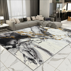 Covor Elisa, Gold/Gri, Living, Dormitor, Modern - A112B