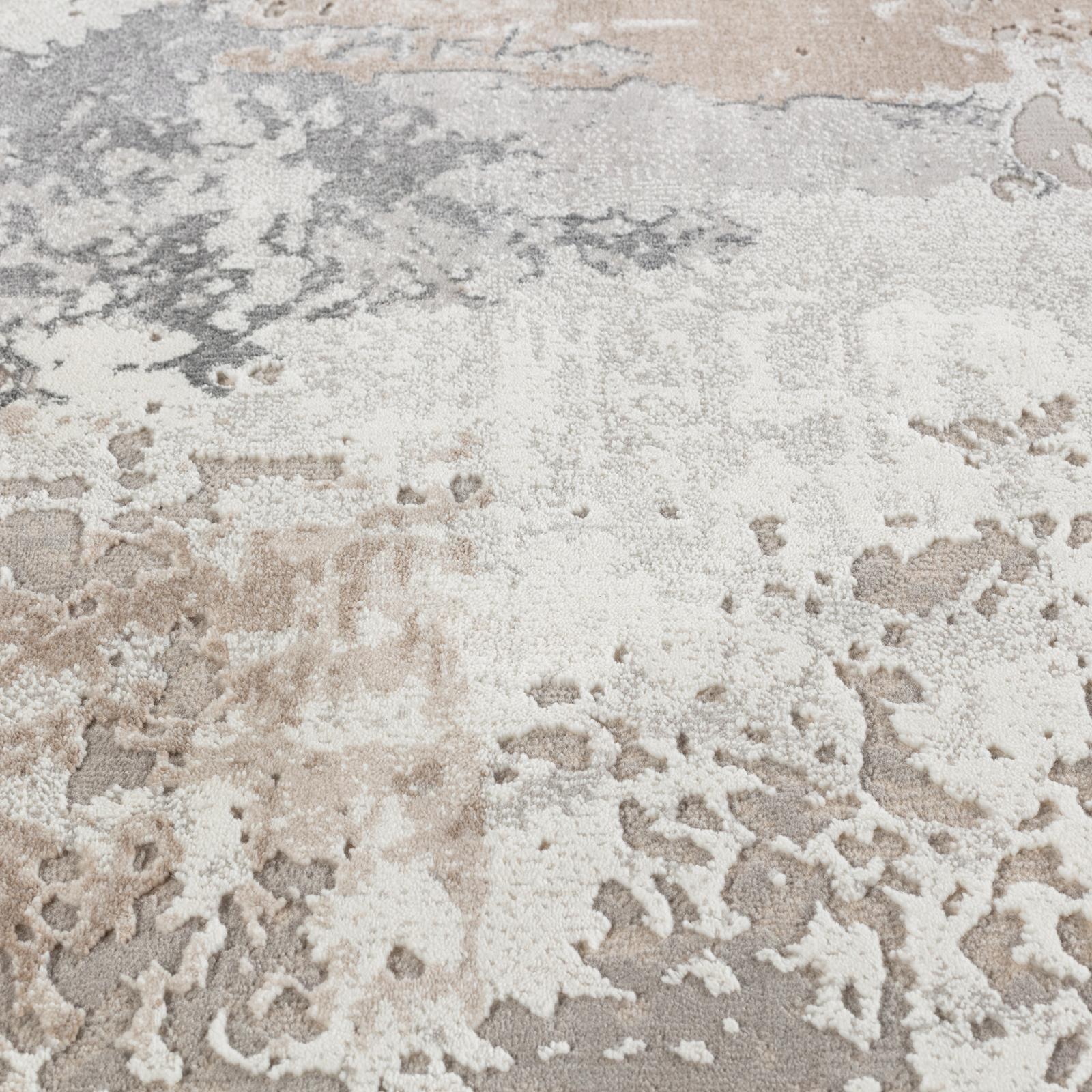 Covor Anemon,Cream Silver, Living, Dormitor, Modern -T014A