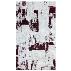 Covor Milano Picaso, Crem/Bordo, Living, Dormitor, Modern