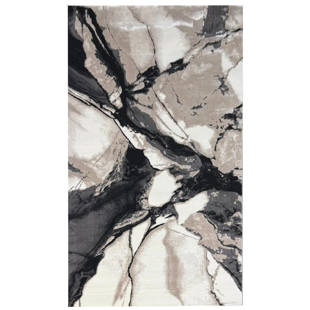 Covor Nisa, Antracit/Bej, Living, Dormitor, Modern - A111A