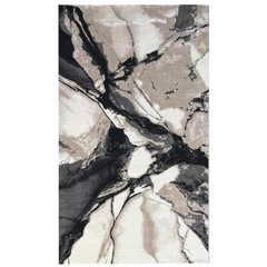 Covor Nisa, Antracit/Bej, Living, Dormitor, Modern - A111A