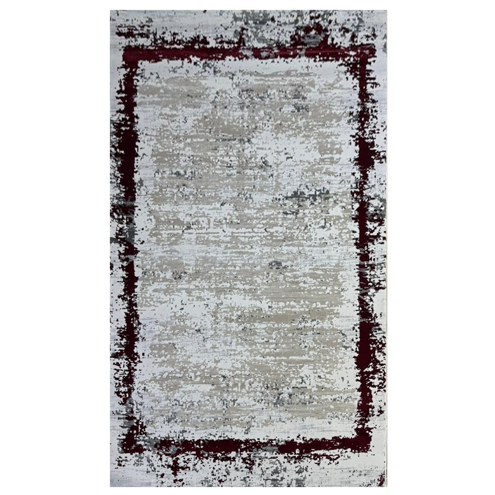 Covor Milano Kenar, Crem/Bordo, Living, Dormitor, Modern