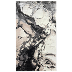 Covor Elisa, Bej/Antracit, Living, Dormitor, Modern - A112A