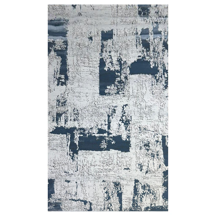 Covor Milano Picaso, Crem/Albastru, Living, Dormitor, Modern