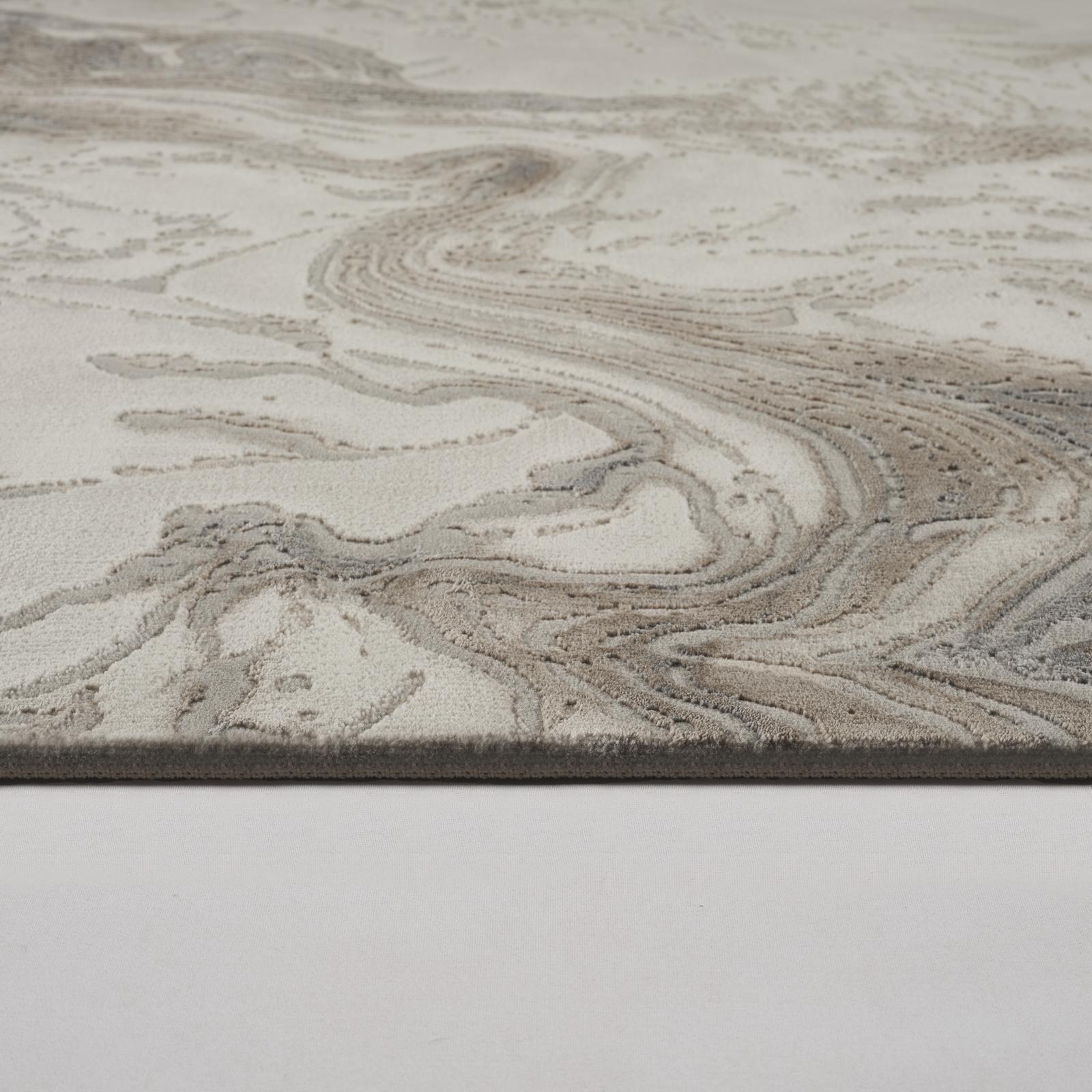 Covor Anemon,L.Beige L.Grey, Living, Dormitor, Modern -F248A