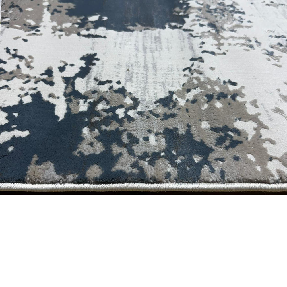 Covor Milano Galaxy, Crem/Albastru, Living, Dormitor, Modern