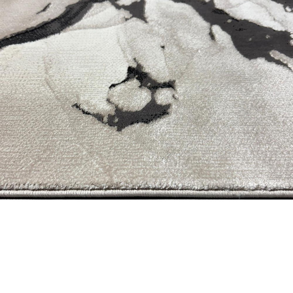 Covor Elisa, Bej/Antracit, Living, Dormitor, Modern - A112A