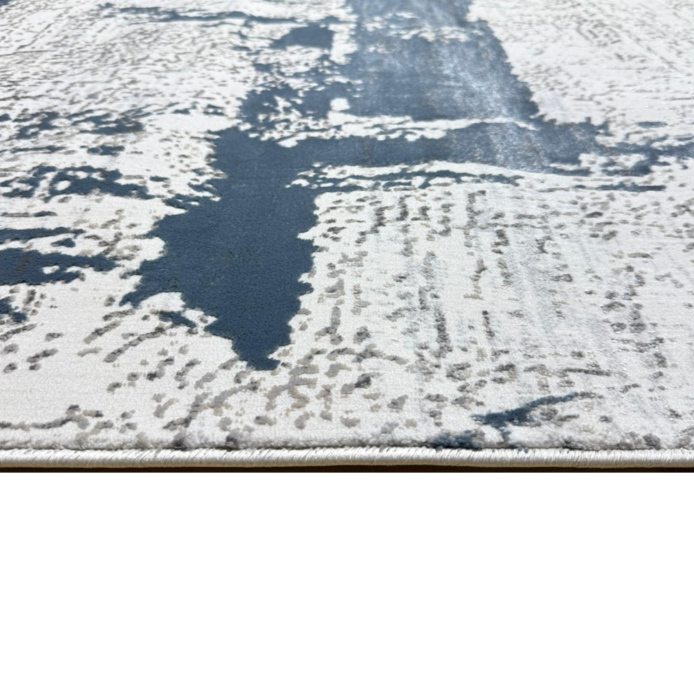 Covor Milano Picaso, Crem/Albastru, Living, Dormitor, Modern