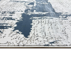 Covor Milano Picaso, Crem/Albastru, Living, Dormitor, Modern