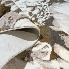 Covor OMV, Crem/Gold, Living, Dormitor, Modern - A110A