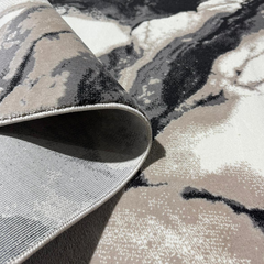 Covor Nisa, Antracit/Bej, Living, Dormitor, Modern - A111A