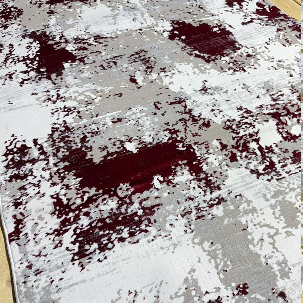 Covor Milano Galaxy, Crem/Visiniu, Living, Dormitor, Modern