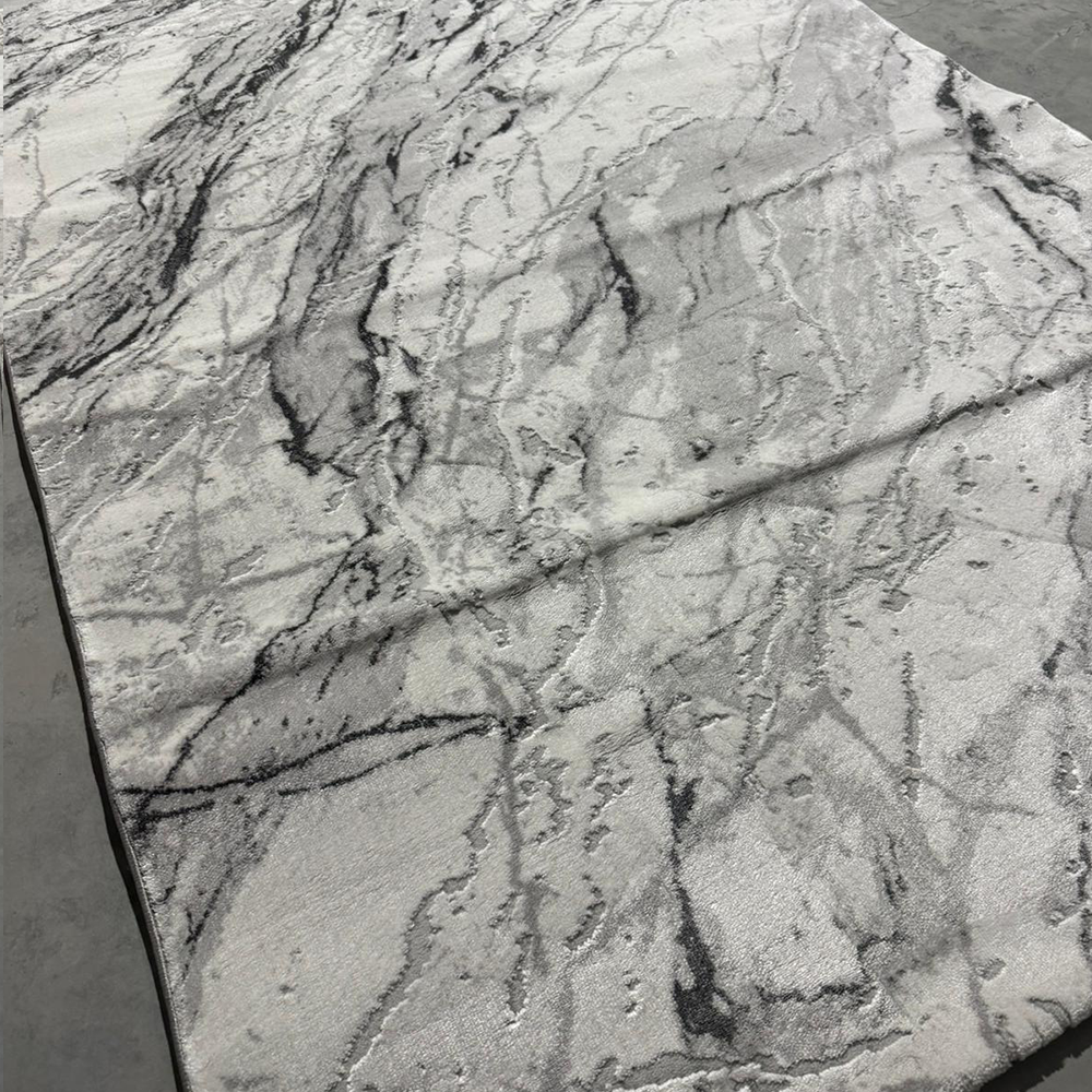 Covor Monaco, Gri/Antracit, Living, Dormitor, Modern - LZ203