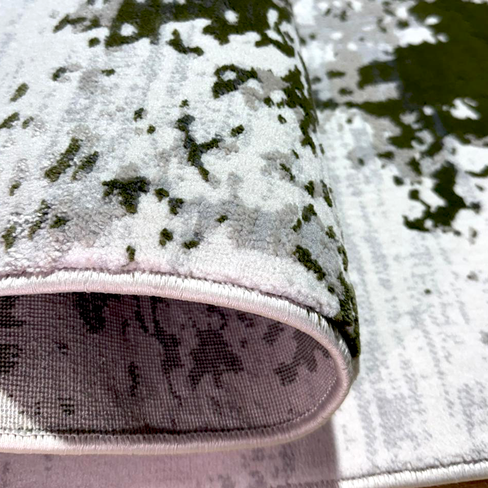 Covor Milano Galaxy, Crem/Verde, Living, Dormitor, Modern