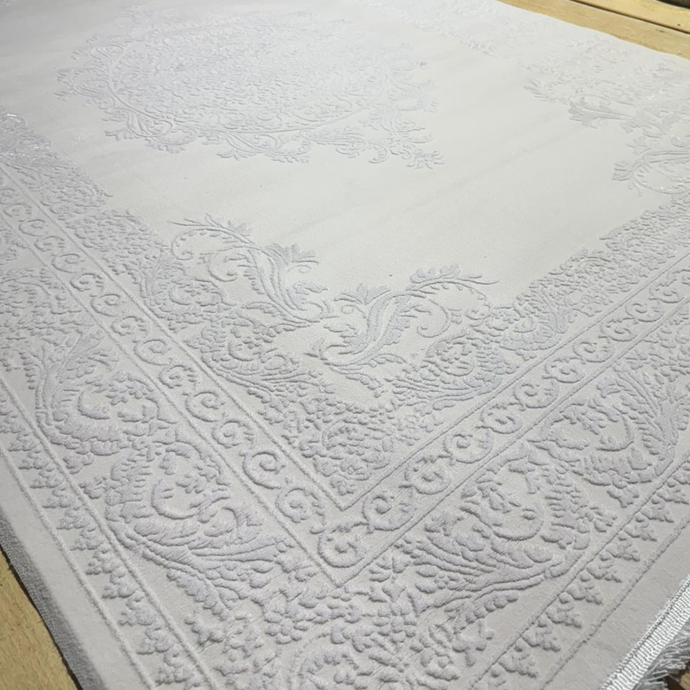 Covor Porto, Crem/Crem Antracit, Living, Dormitor, Modern -A786A