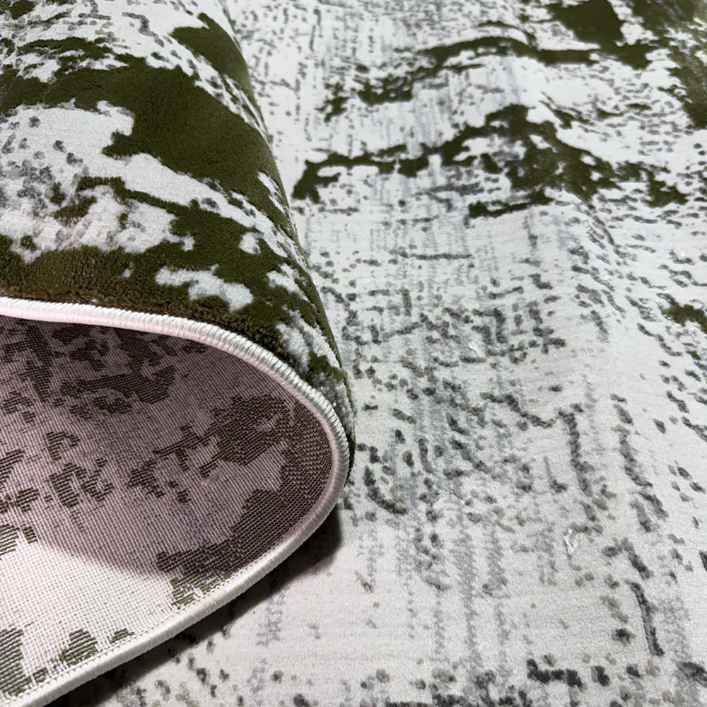 Covor Milano Picaso, Crem/Green, Living, Dormitor, Modern