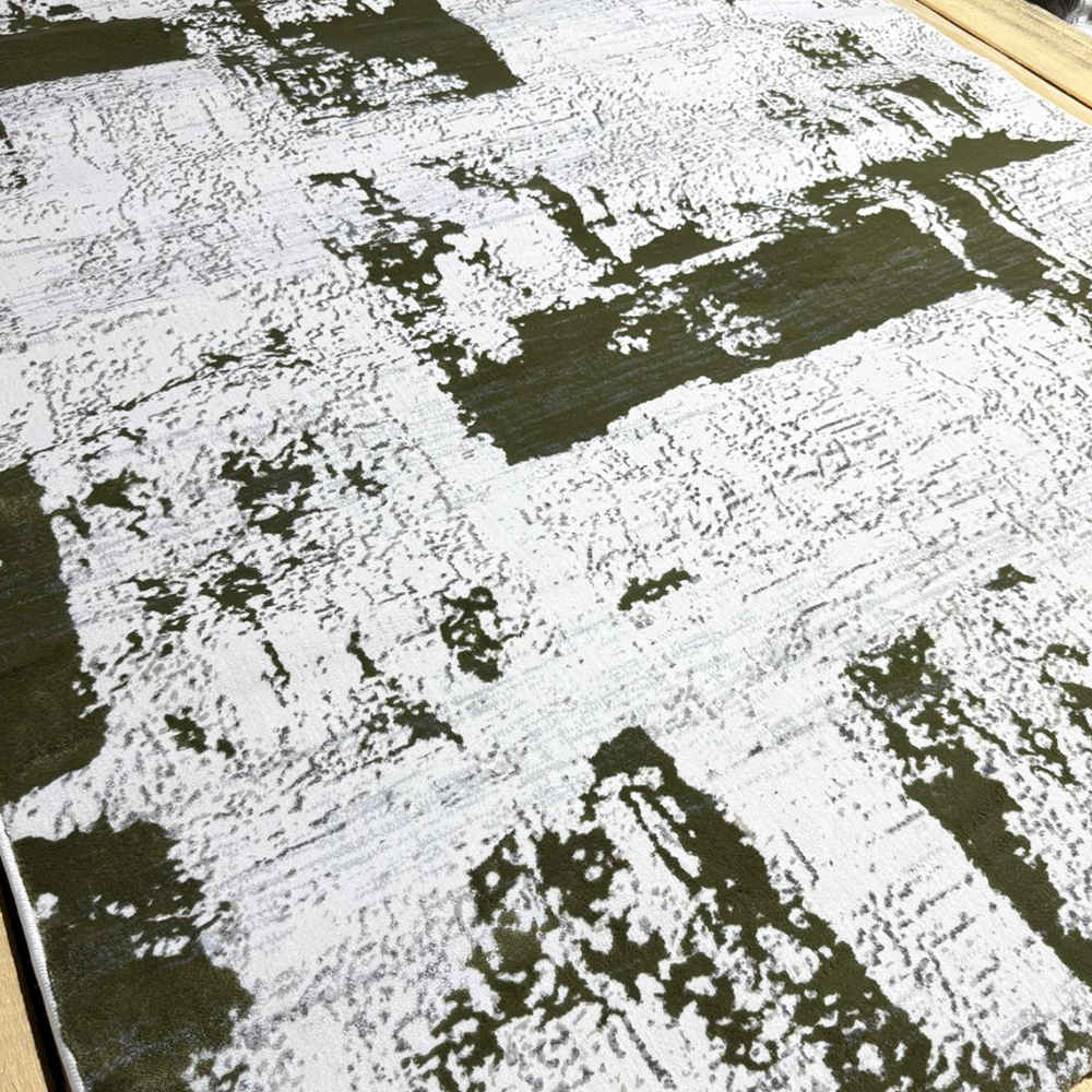 Covor Milano Picaso, Crem/Green, Living, Dormitor, Modern