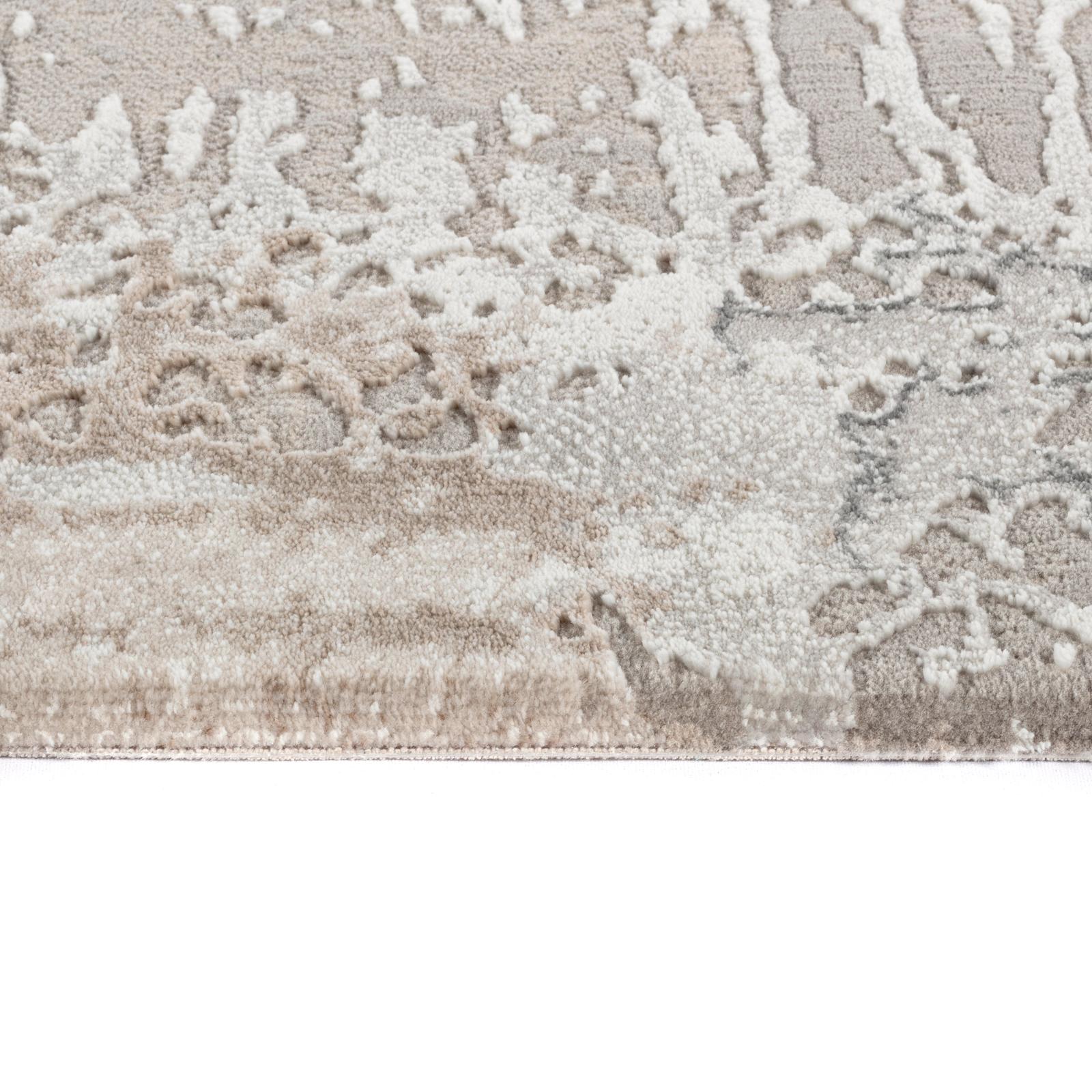 Covor Anemon,Cream Silver, Living, Dormitor, Modern -T014A
