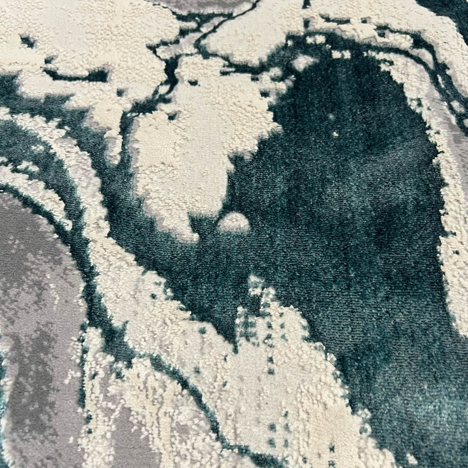 Covor Buse Galaxy, Turcoaz, Living, Dormitor, Modern